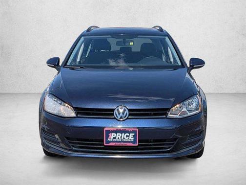 Night Blue Metallic 2017 Volkswagen Golf SportWagen TSI S