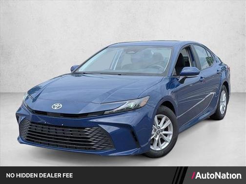 Blue 2025 Toyota Camry LE