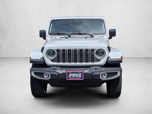 bright white clearcoat 2026 Jeep Wrangler 4-Door Sahara 4x4