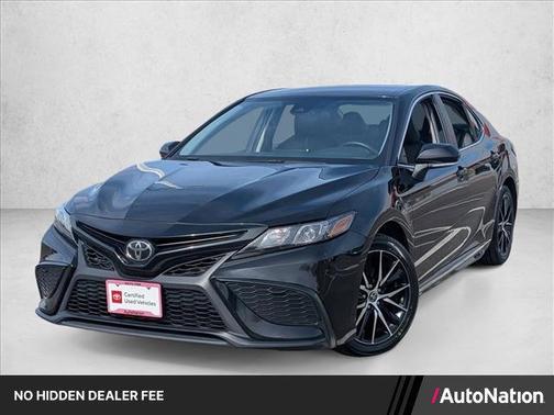 Midnight Black Metallic 2024 Toyota Camry SE