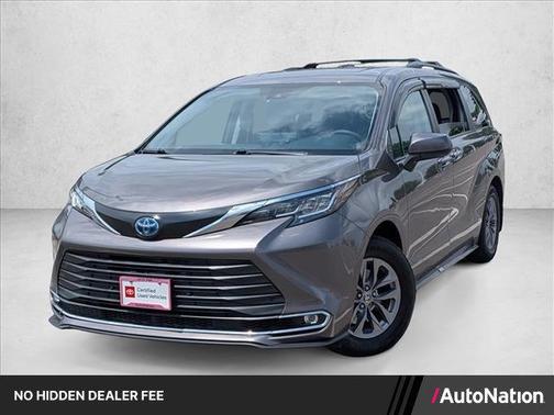 Predawn Gray Mica 2022 Toyota Sienna XLE