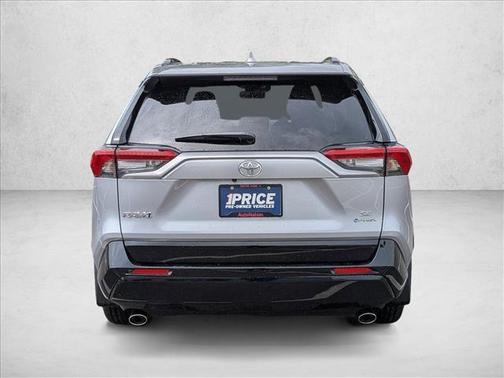Silver Sky Metallic/Midnight Black Metallic 2025 Toyota RAV4 Hybrid SE