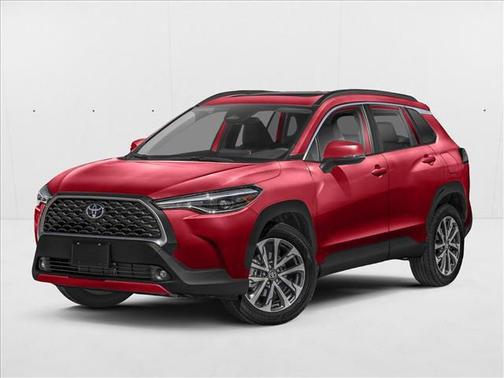 Barcelona Red Metallic 2024 Toyota Corolla Cross XLE