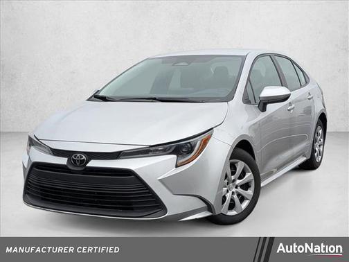 Classic Silver Metallic 2024 Toyota Corolla LE