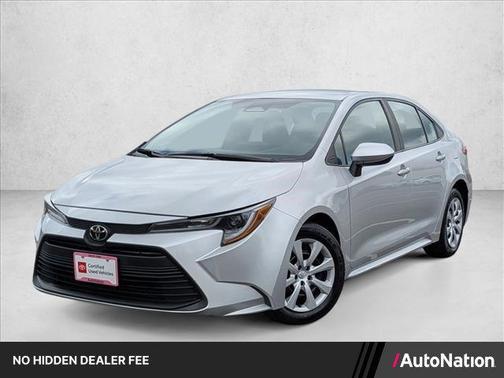 Classic Silver Metallic 2024 Toyota Corolla LE
