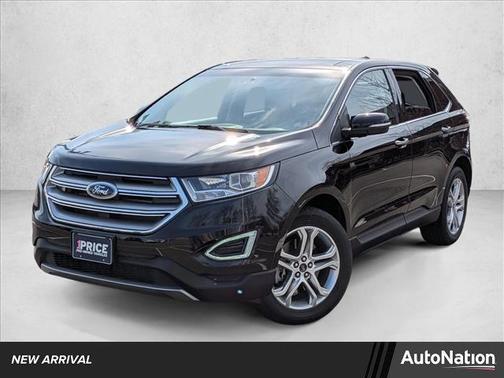 Shadow Black 2018 Ford Edge Titanium