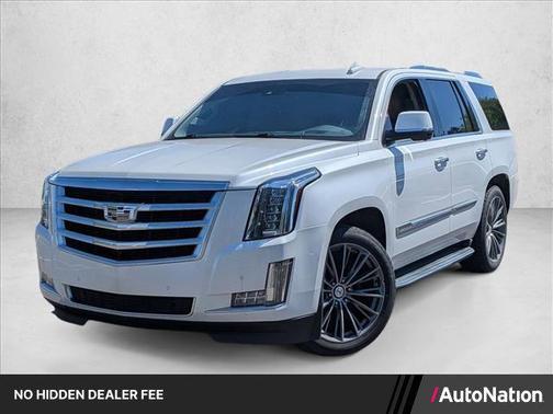 Crystal White Tricoat 2016 Cadillac Escalade Luxury