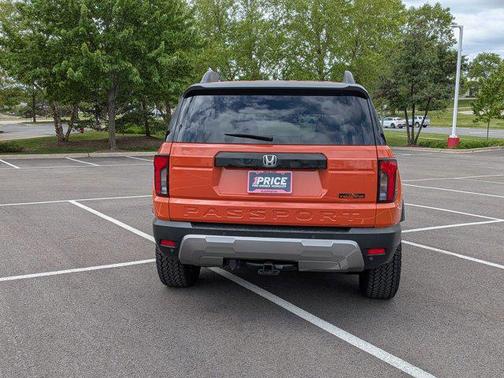Sunset Orange 2026 Honda Passport AWD TrailSport Elite
