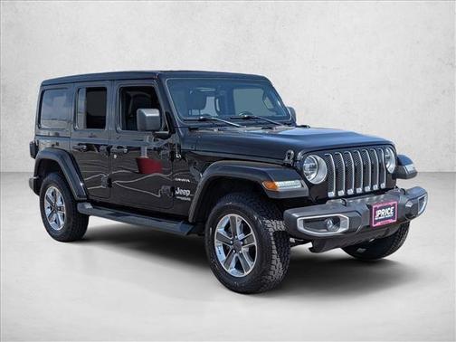 Black Clearcoat 2021 Jeep Wrangler Unlimited Sahara