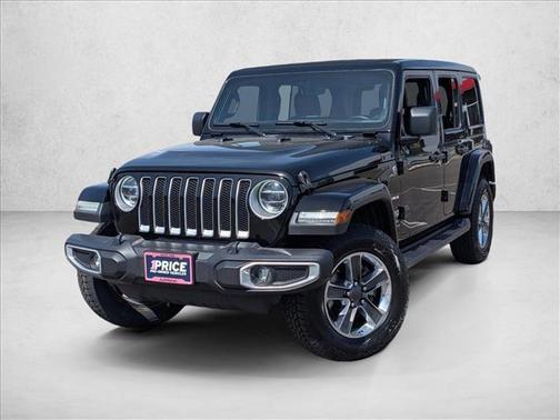 Black Clearcoat 2021 Jeep Wrangler Unlimited Sahara