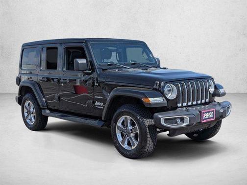 Black Clearcoat 2021 Jeep Wrangler Unlimited Sahara