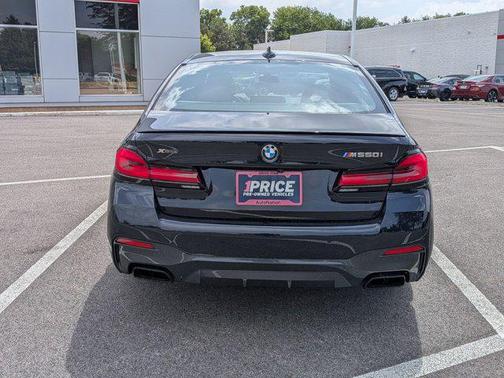 Carbon Black Metallic 2023 BMW M550 i Xdrive