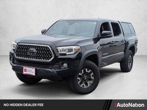 Midnight Black Metallic 2018 Toyota Tacoma TRD Off Road