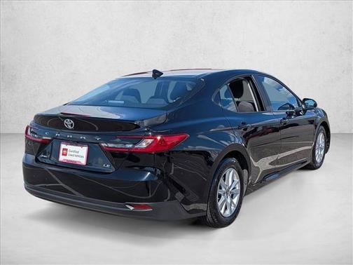 Midnight Black Metallic 2025 Toyota Camry LE
