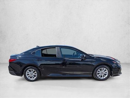 Midnight Black Metallic 2025 Toyota Camry LE