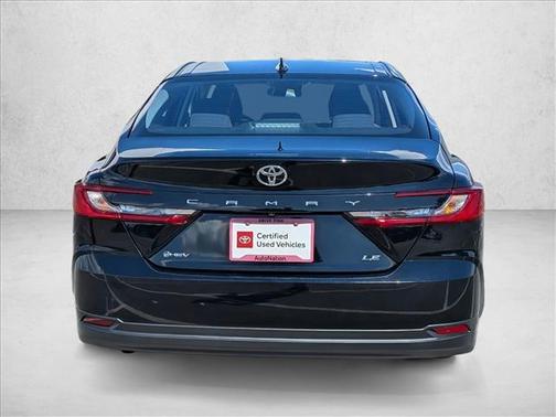 Midnight Black Metallic 2025 Toyota Camry LE