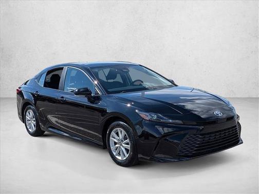 Midnight Black Metallic 2025 Toyota Camry LE