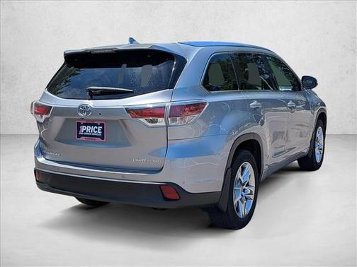 Silver Sky Metallic 2015 Toyota Highlander Limited