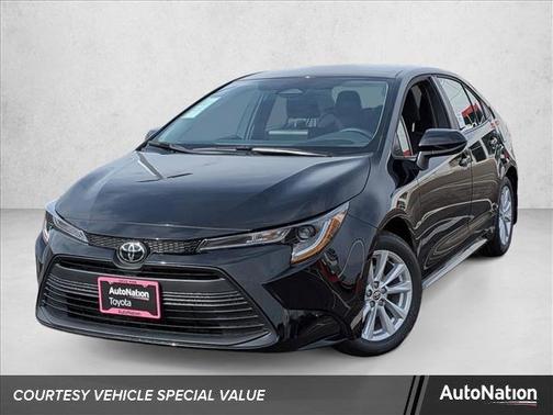 Midnight Black Metallic 2026 Toyota Corolla LE