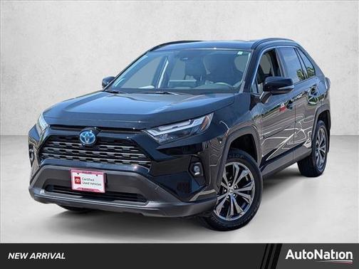 Midnight Black Metallic 2024 Toyota RAV4 Hybrid XLE Premium