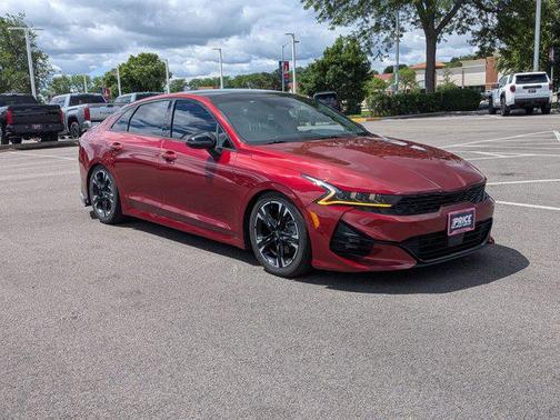 Passion Red 2022 Kia K5 GT-Line