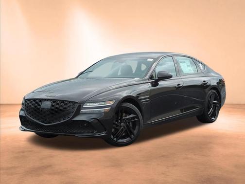 Black 2026 Genesis G80 3.5T Prestige Black