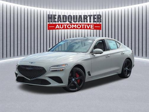Gray 2026 Genesis G70 3.3T Sport Prestige
