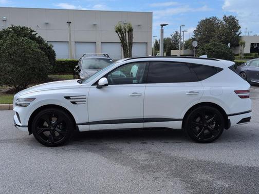 White 2026 Genesis GV80 3.5T Prestige Black