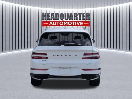 White 2026 Genesis GV80 3.5T Prestige Black