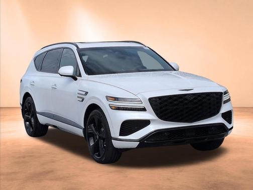 White 2026 Genesis GV80 3.5T Prestige Black