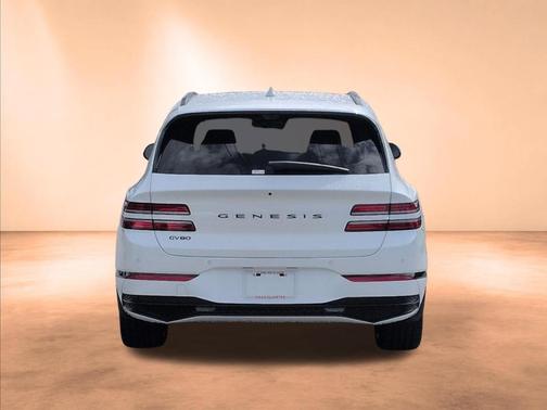 White 2026 Genesis GV80 3.5T Prestige Black