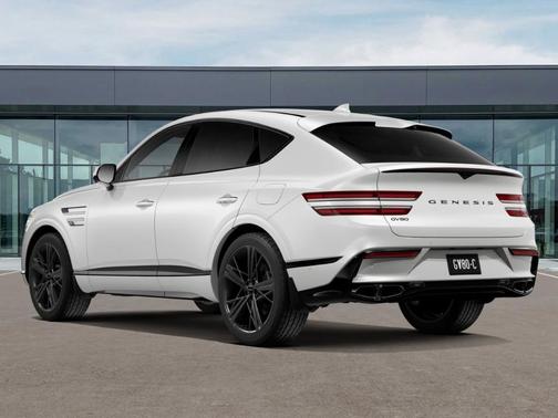 White 2026 Genesis GV80 Coupe 3.5T e-SC Prestige Black