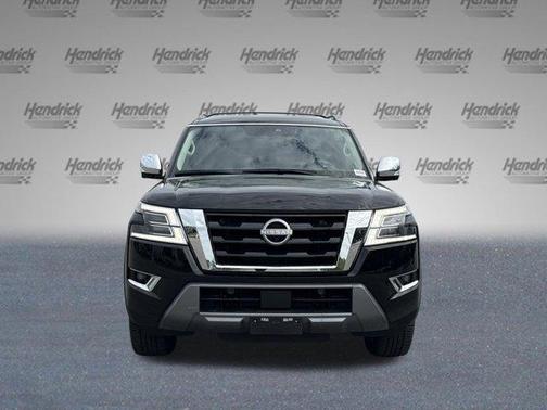 Super Black 2024 Nissan Armada Platinum