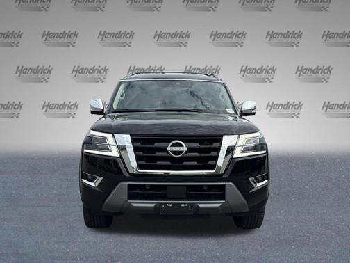 Super Black 2024 Nissan Armada Platinum