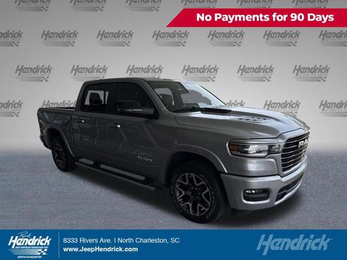 Billet Silver Metallic Clearcoat 2025 RAM 1500 Laramie