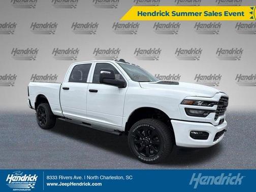 Bright White Clearcoat 2026 RAM 2500 Black Express