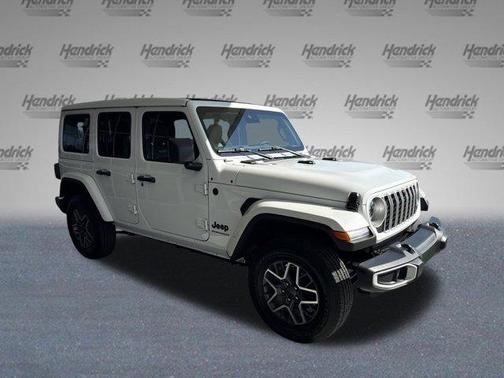 Bright White Clearcoat 2025 Jeep Wrangler Sahara