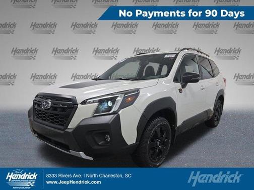 Crystal White Pearl 2023 Subaru Forester Wilderness