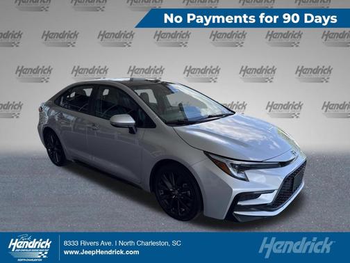 Classic Silver Metallic 2023 Toyota Corolla XSE
