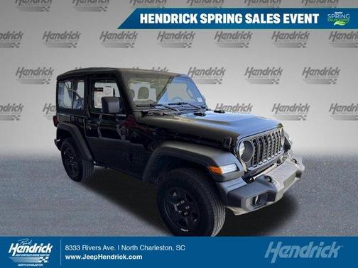 Black Clearcoat 2025 Jeep Wrangler Sport