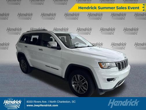Bright White Clearcoat 2021 Jeep Grand Cherokee Limited