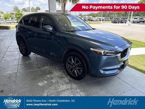 Eternal Blue Mica 2017 Mazda CX-5 Grand Touring
