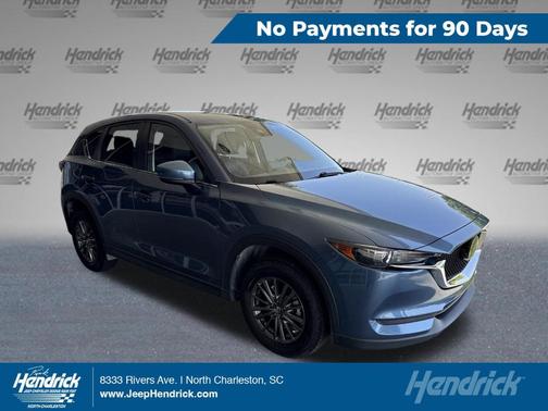 Eternal Blue Mica 2021 Mazda CX-5 Touring