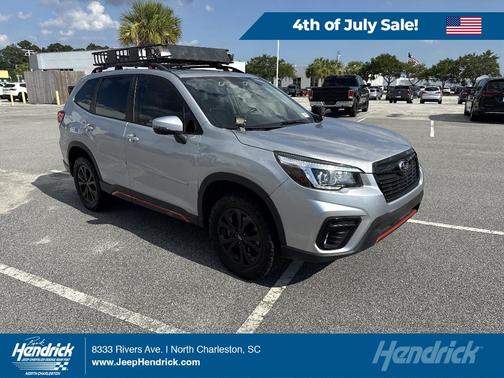 Ice Silver Metallic 2019 Subaru Forester Sport