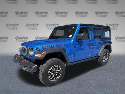 Hydro Blue Pearlcoat 2025 Jeep Wrangler Rubicon