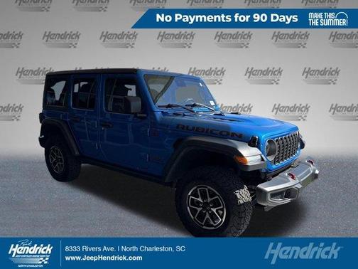 Hydro Blue Pearlcoat 2025 Jeep Wrangler Rubicon