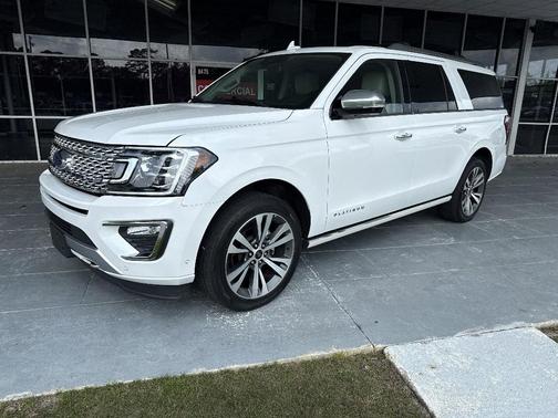 Star White 2021 Ford Expedition Max Platinum
