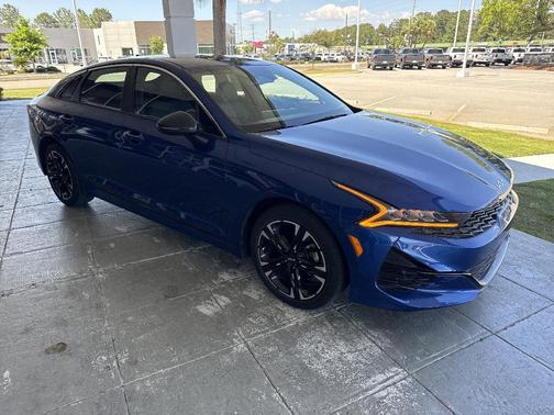 Sapphire Blue 2024 Kia K5 GT-Line