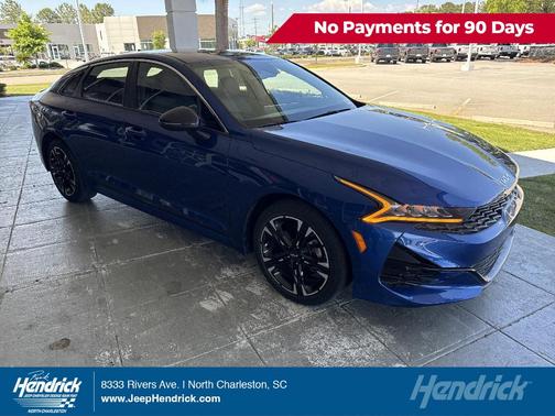 Sapphire Blue 2024 Kia K5 GT-Line