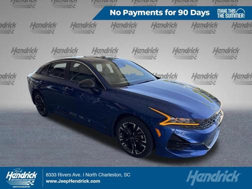 Sapphire Blue 2024 Kia K5 GT-Line